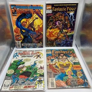 Vintage Marvel Comics Fantastic Four 3,6,36,& 393 Bagged - Set of 4!